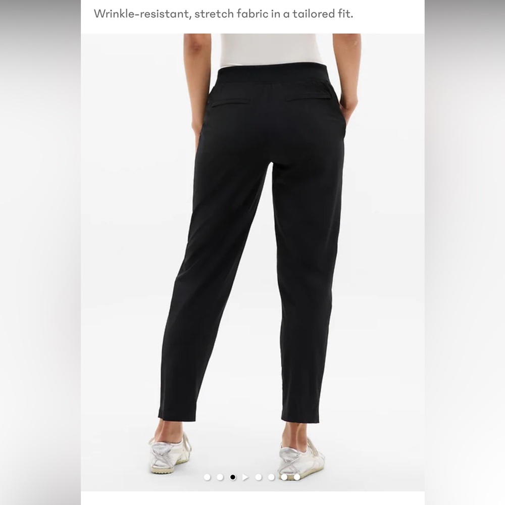 Athleta Brooklyn Mid Rise Ankle Pant size 10 EUC - Picture 3 of 7